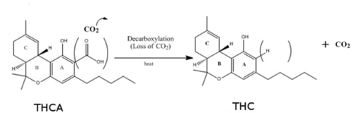 Cannabis Oil Fractional Distillation - Decarboxylation