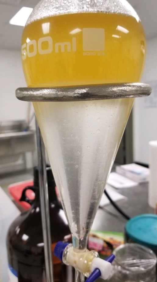 Cannabis Oil Fractional Distillation - Water Extraction End